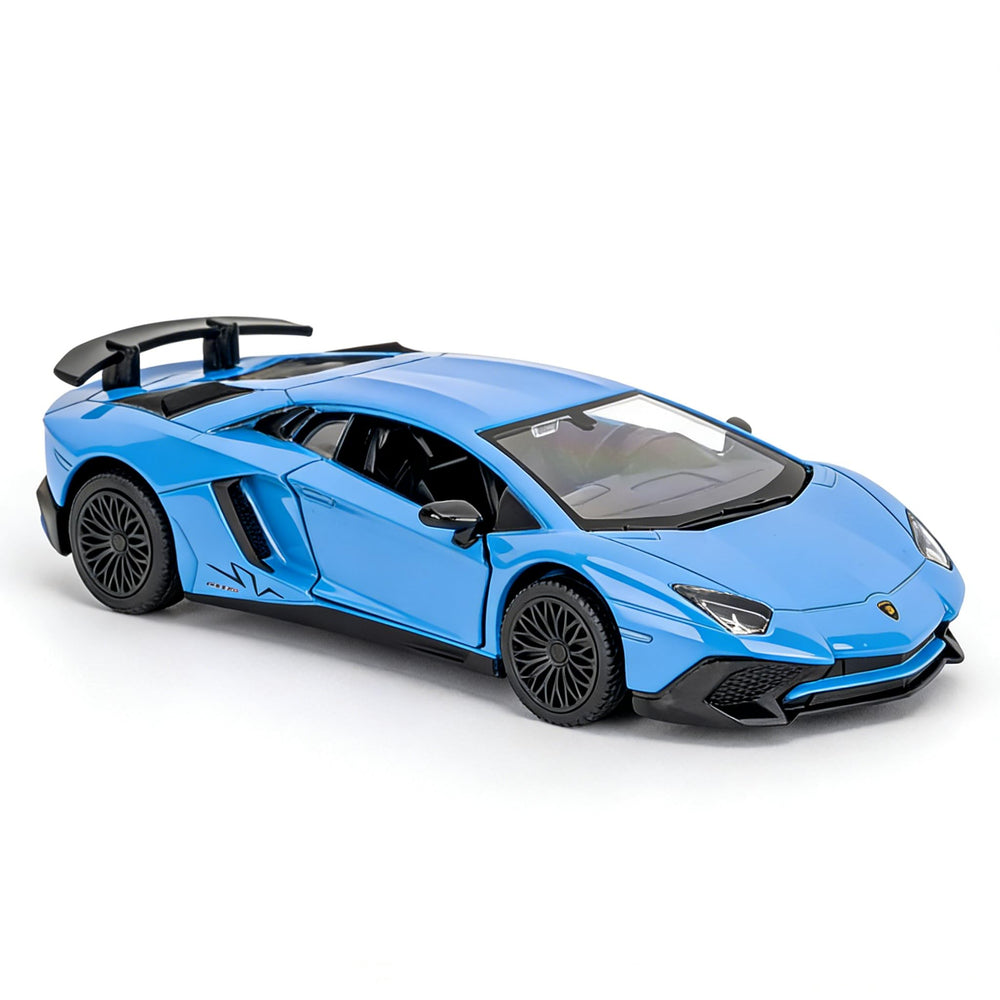 TGRCM-CZ Lamborghini Aventador LP700-4 blue body for durable pretend play