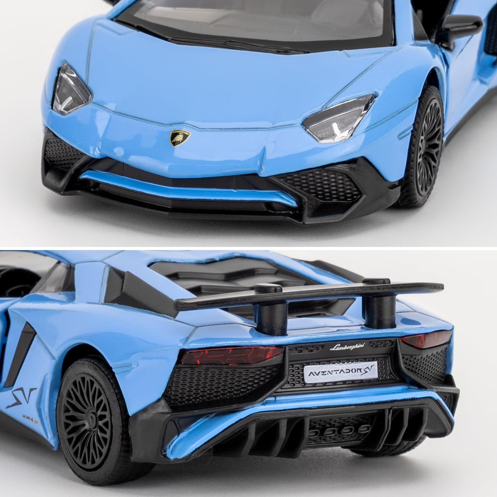 TGRCM-CZ Aventador LP700-4 blue detailed interior realism