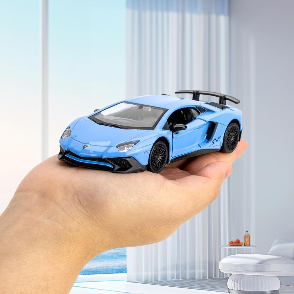 TGRCM-CZ Aventador LP700-4 blue pull-back motion