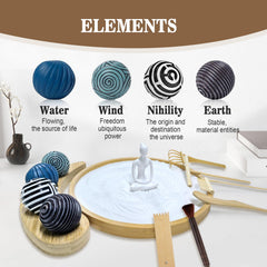 Thaibear Zen Garden sphere holder keeping spheres tidy