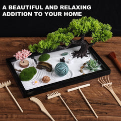 Thaibear Zen Garden stones offer natural texture for mindful arrangement sessions.