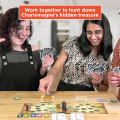 Thames & Kosmos players around table coordinating plays to boost teamwork