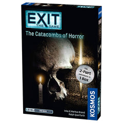 Thames & Kosmos EXIT Catacombs of Horror cover image highlighting immersion