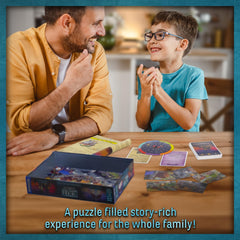 Thames & Kosmos EXIT Game Family unboxing reveals two stories.