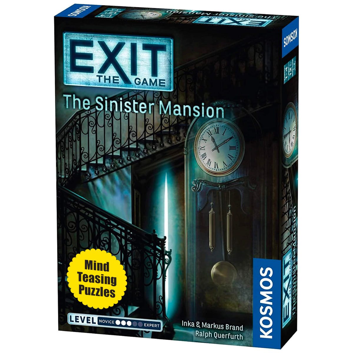 Thames and Kosmos EXIT Sinister Mansion card play for immersive puzzles