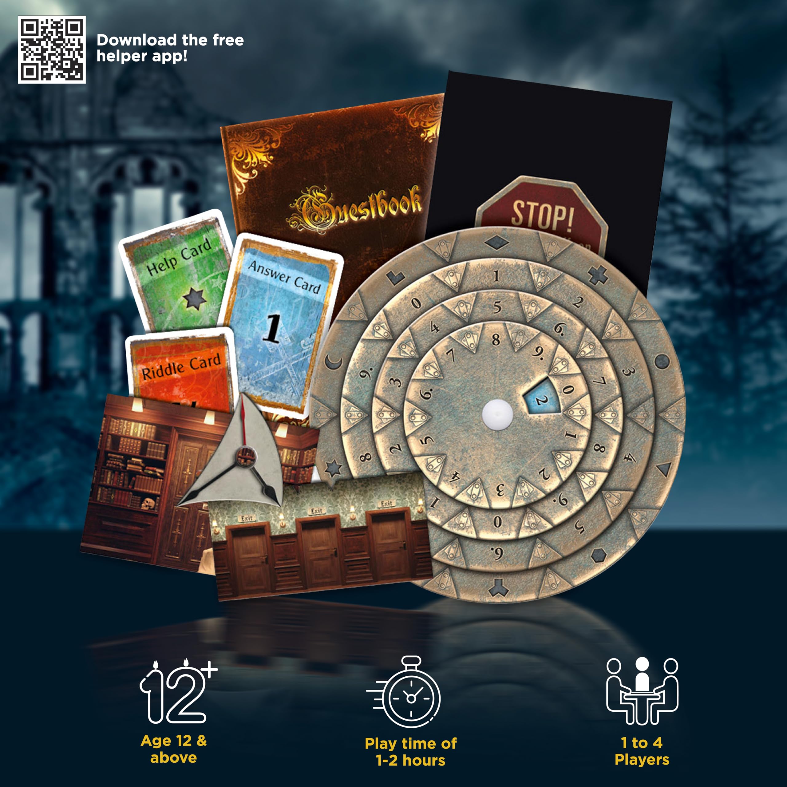 EXIT Sinister Mansion ticking clock creates time pressure for players
