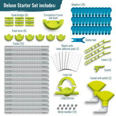 Gecko Run illustrated assembly guide helps beginners start quickly.