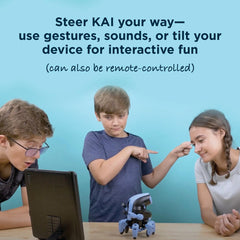 Kai face LED display shows expressions and messages