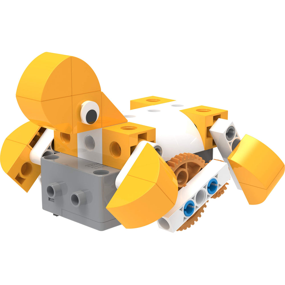 Thames & Kosmos Kids First robot pet shop sloth model fosters fine motor skills.