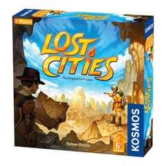 Thames & Kosmos Lost Cities 6th Expedition board enables classic or six-expedition play.