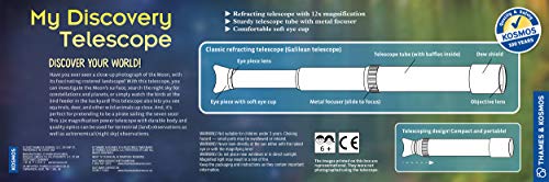 My Discovery Telescope helps spot constellations and planets in the night sky.