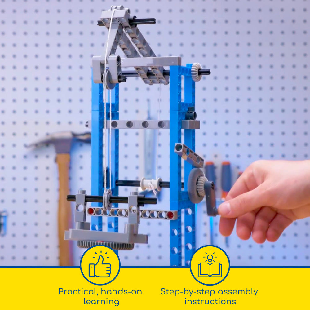 Thames & Kosmos manual page—step-by-step guidance for building models.