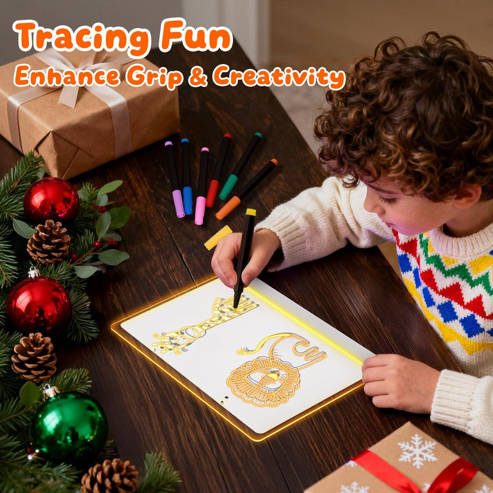ThanBao LumiBoard features a durable acrylic panel with an easy cleaning kit.