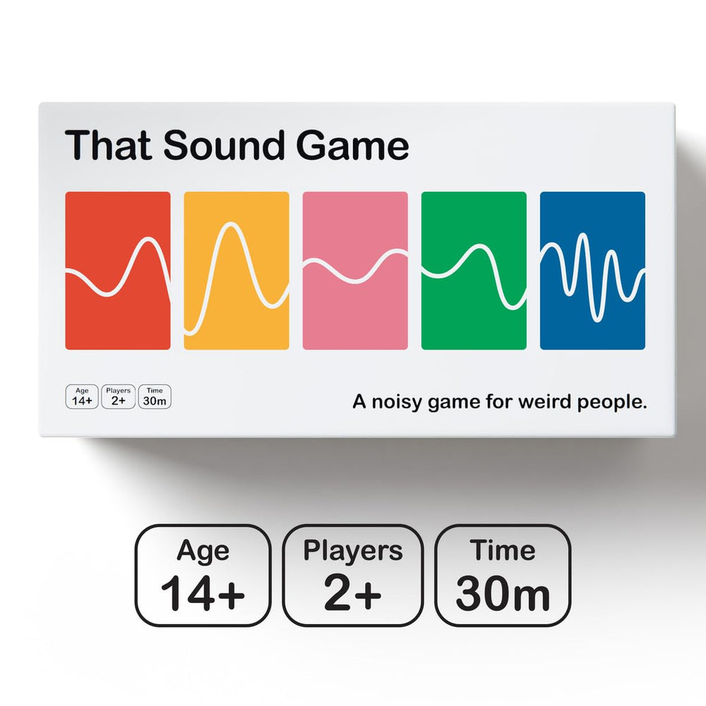 That Sound Game gesture guessing in action with hands behind back for laughs