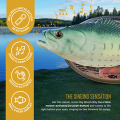 The 3D Art Company Billy Bass two-song display, classic tunes.