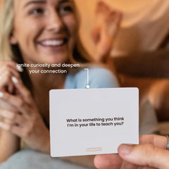 The Adventure Challenge 50 questions pack fuels date-night dialogue and connection.
