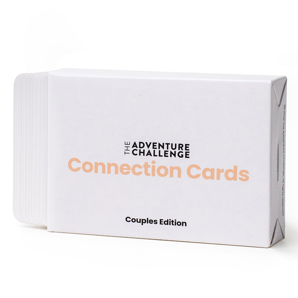 The Adventure Challenge Couples Connection Cards spread spark intimate conversations at home.