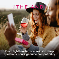 Bundle display of THE AND Dating Edition for couples