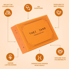 The AND Friends Edition deck in hand invites meaningful conversations during gatherings.