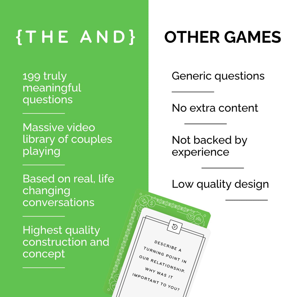 THE AND Healing Edition user-friendly guide complements the game for guided conversations.