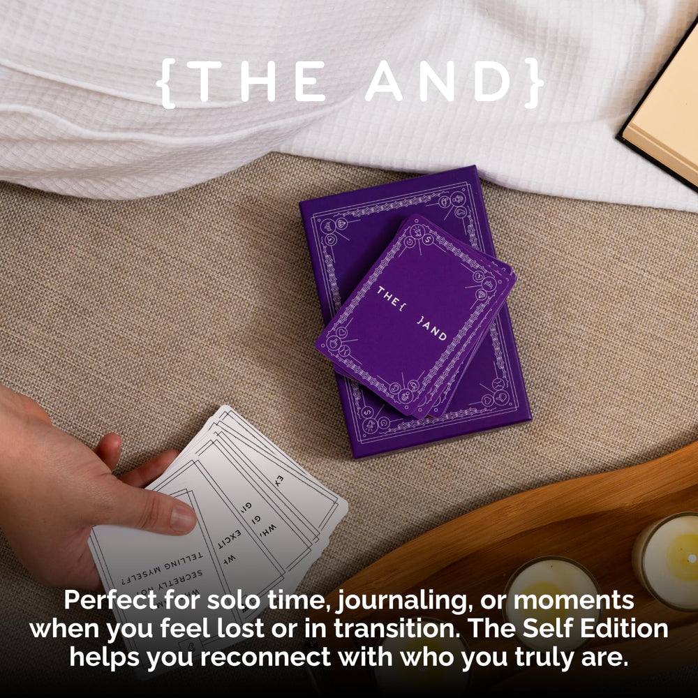 THE AND Self Love Edition shelf display suggests calm self-care routine