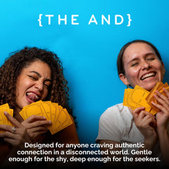 THE AND Strangers Edition first date scenario suggests relaxed dating conversations.