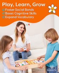 The Bambino Tree Bingo Boards support small-group focus and quick visual matching.