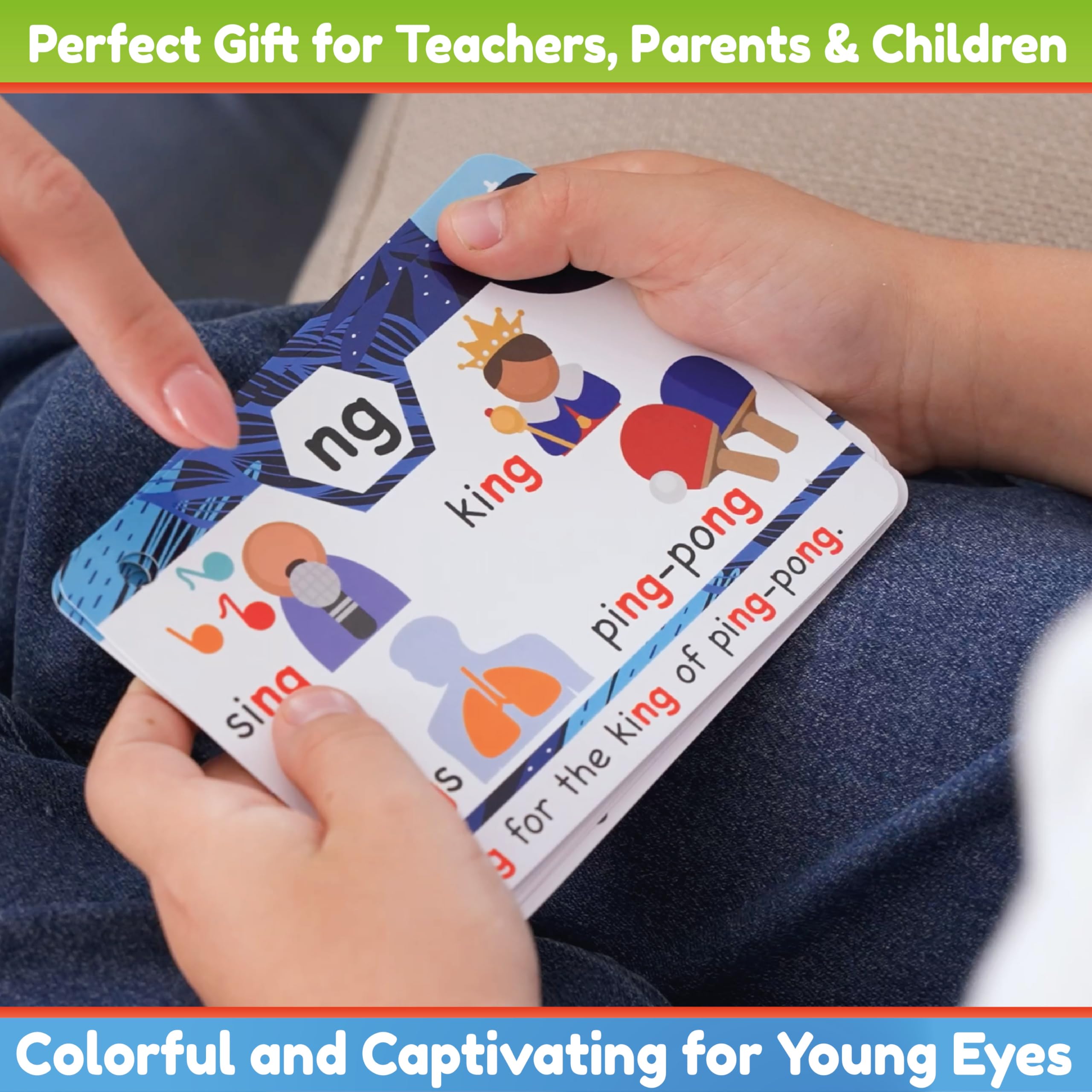 The Bambino Tree bright colors capture young readers' interest from first use.