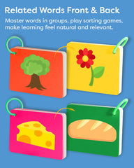THE BAMBINO TREE clothes flash cards help with daily routine vocabulary and dressing routines.
