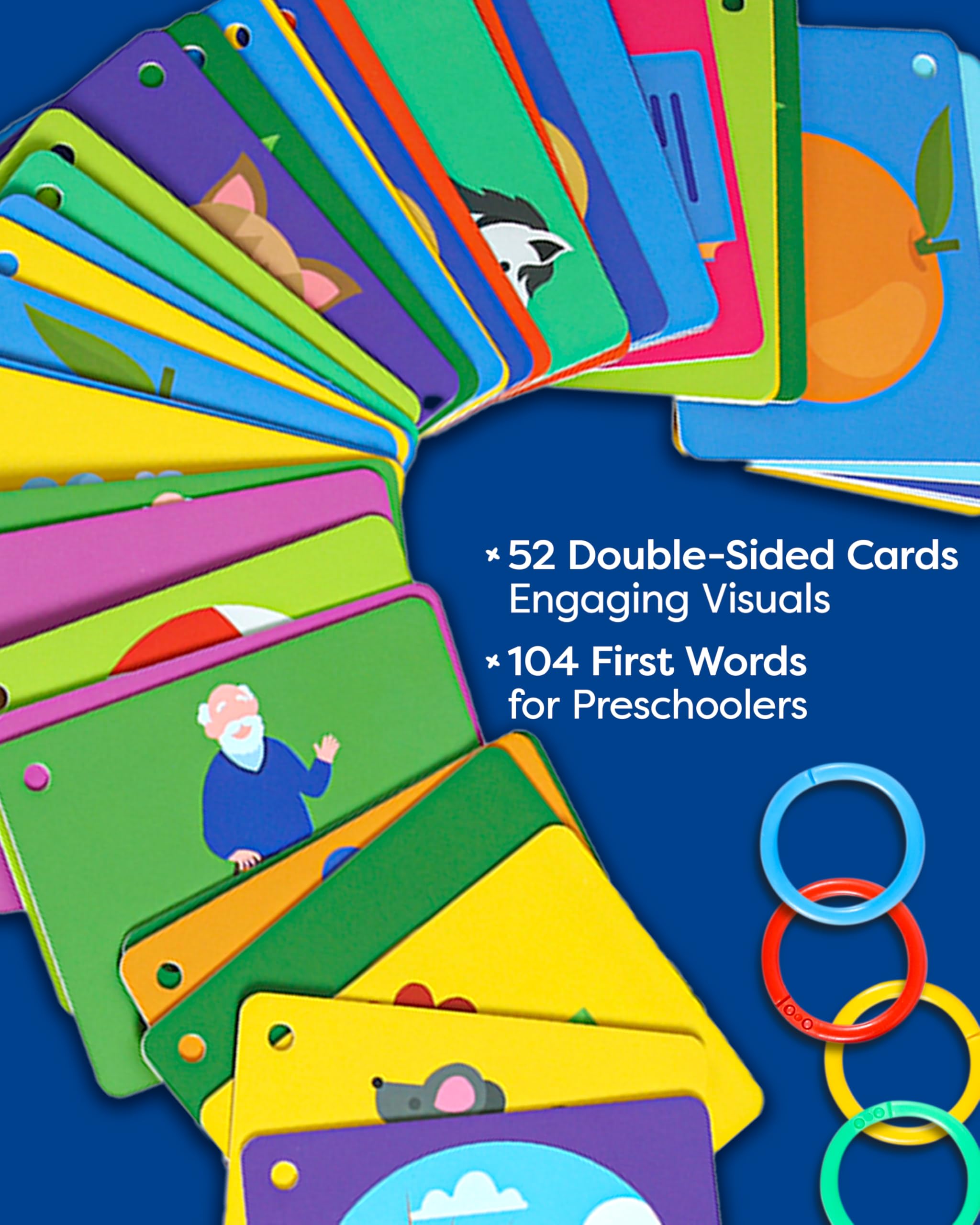 THE BAMBINO TREE food items flash cards aid sound-object associations for everyday talk.