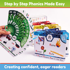The Bambino Tree sorting rings enable organized word grouping to reinforce phonics practice.