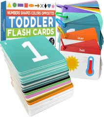 THE BAMBINO TREE colors flash cards with vibrant visuals to support color recognition during play