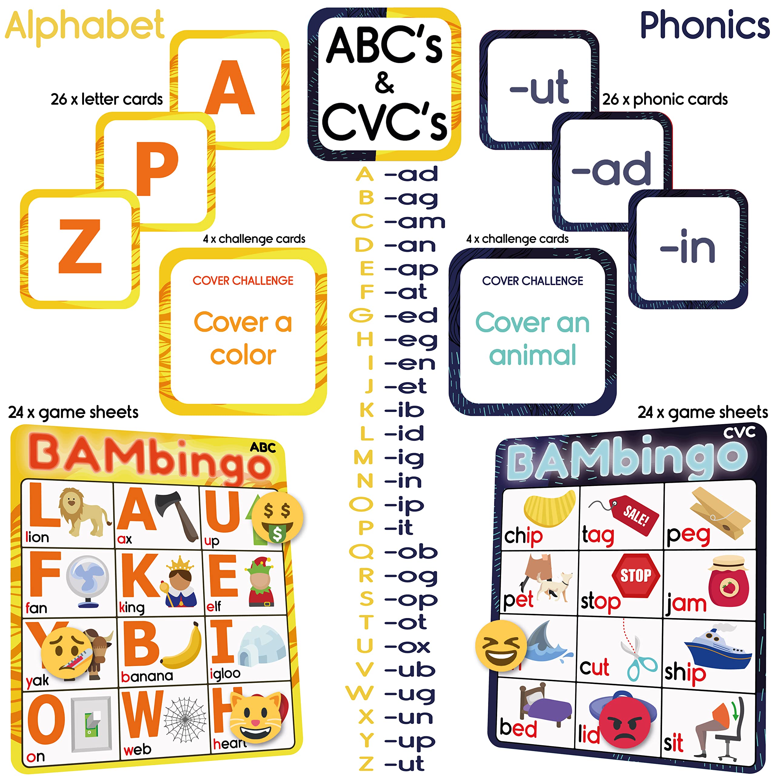 The Bambino Tree two difficulty levels support learners at different skill stages.