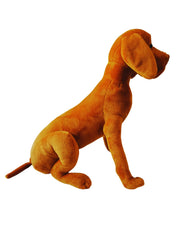 The Clifton Crowd Vizsla Soft Toy close-up eyes offers a cuddly, imaginative play companion.