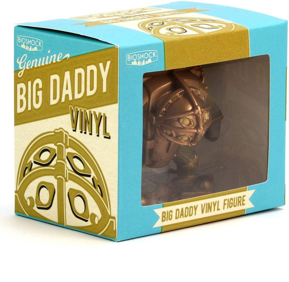 The Coop Bioshock Big Daddy vinyl figure with compact 4-inch size, easy desk companion