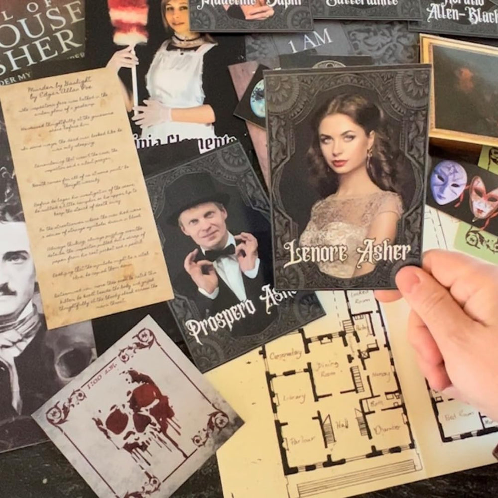The Deadbolt Mystery Society The Fall of The House of Asher beginning brief sets the scene.