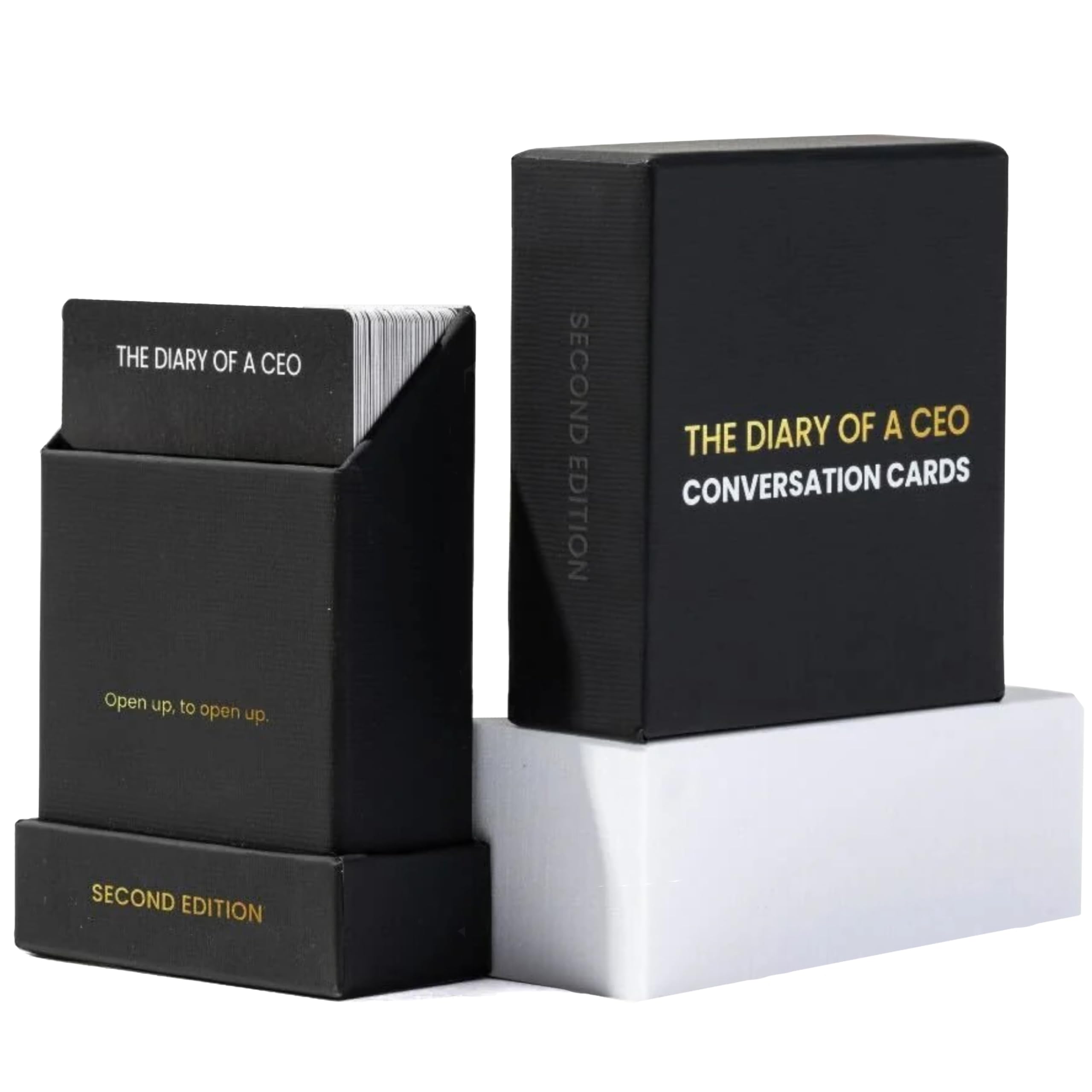 The Diary Of A CEO 2nd Edition cover, ideal for couples' conversations.