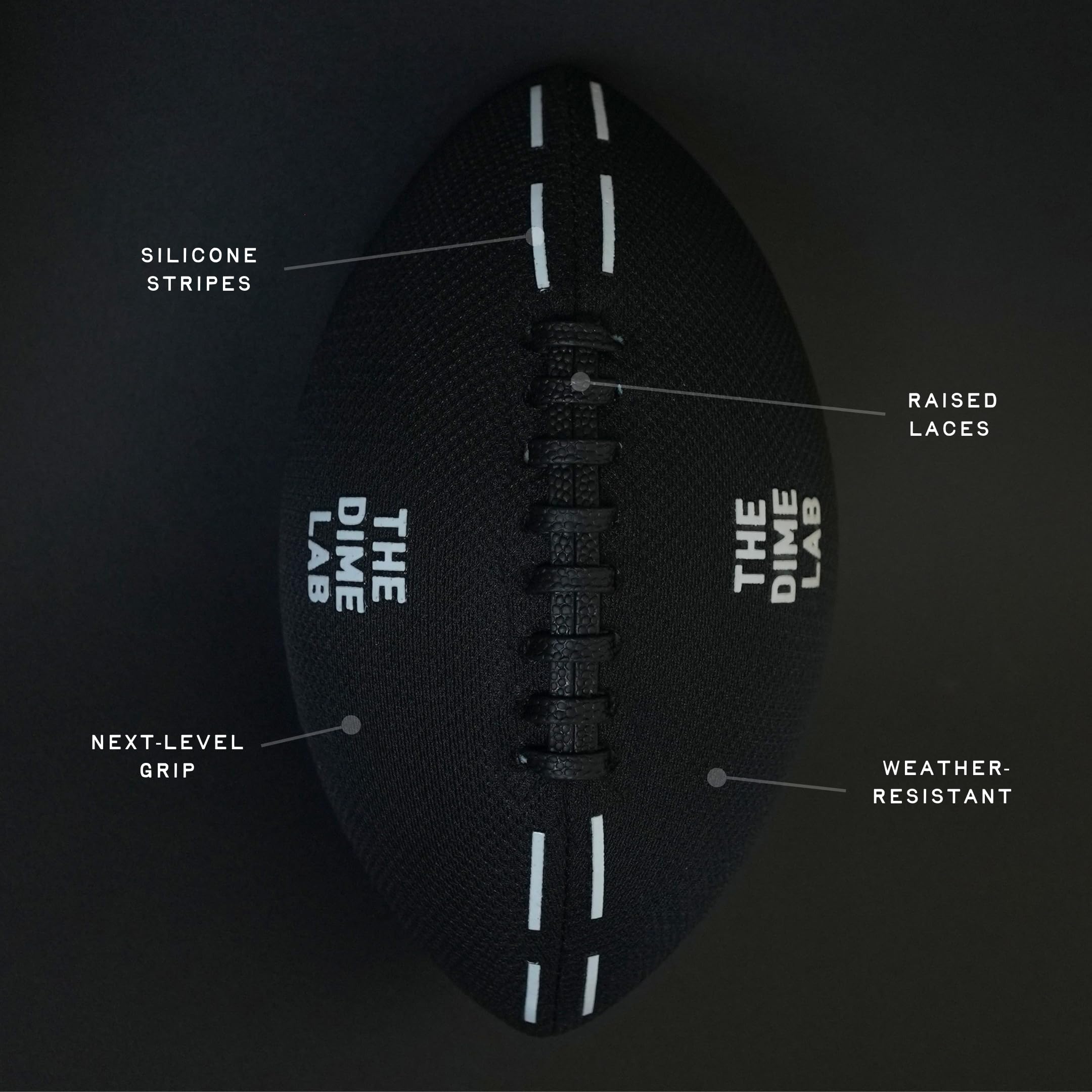 The Dime Lab Water Football on the beach scene with a larger, authentic feel.