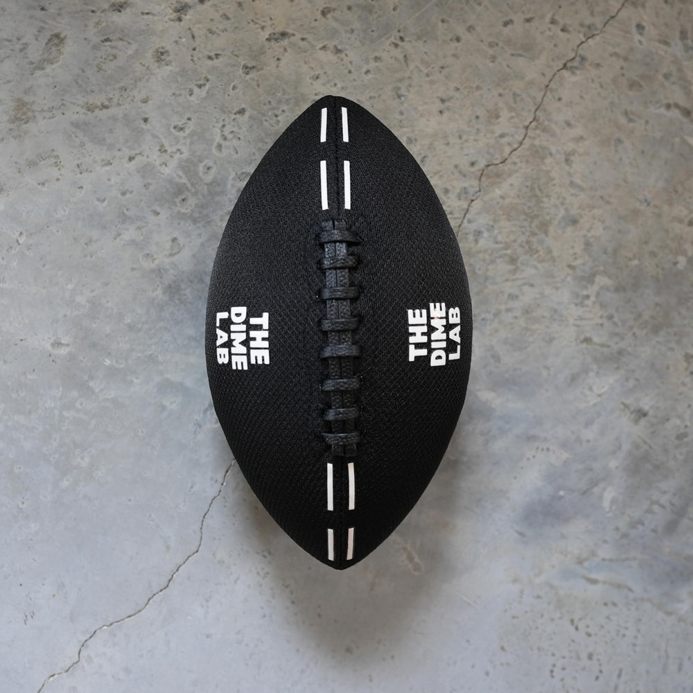 The Dime Lab Water Football deflated packaging ready for travel and safe transport.