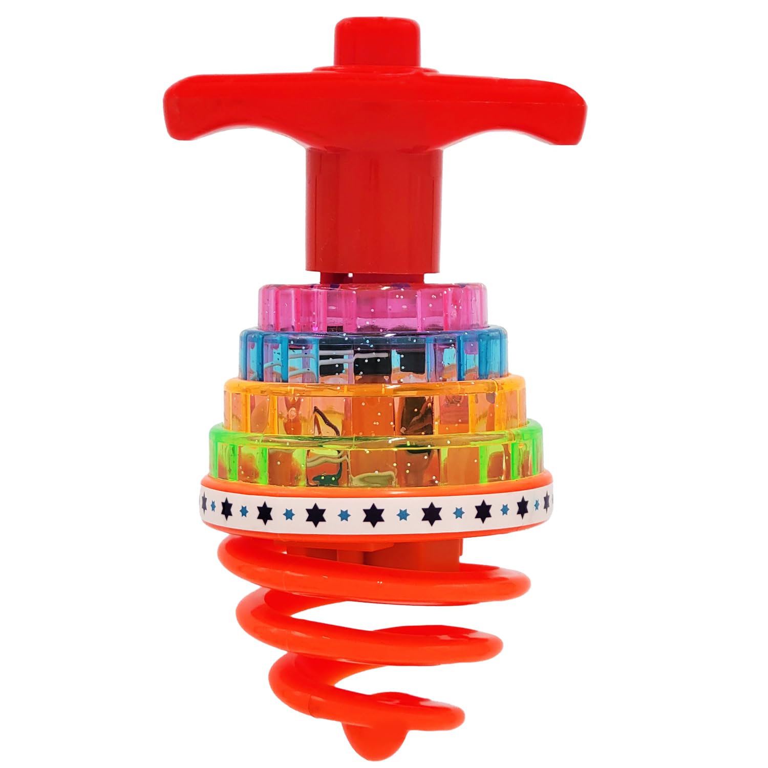 The Dreidel Company bouncing dreidel toy adds playful motion to parties.