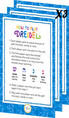 The Dreidel Company dreidel with English transliteration for learning
