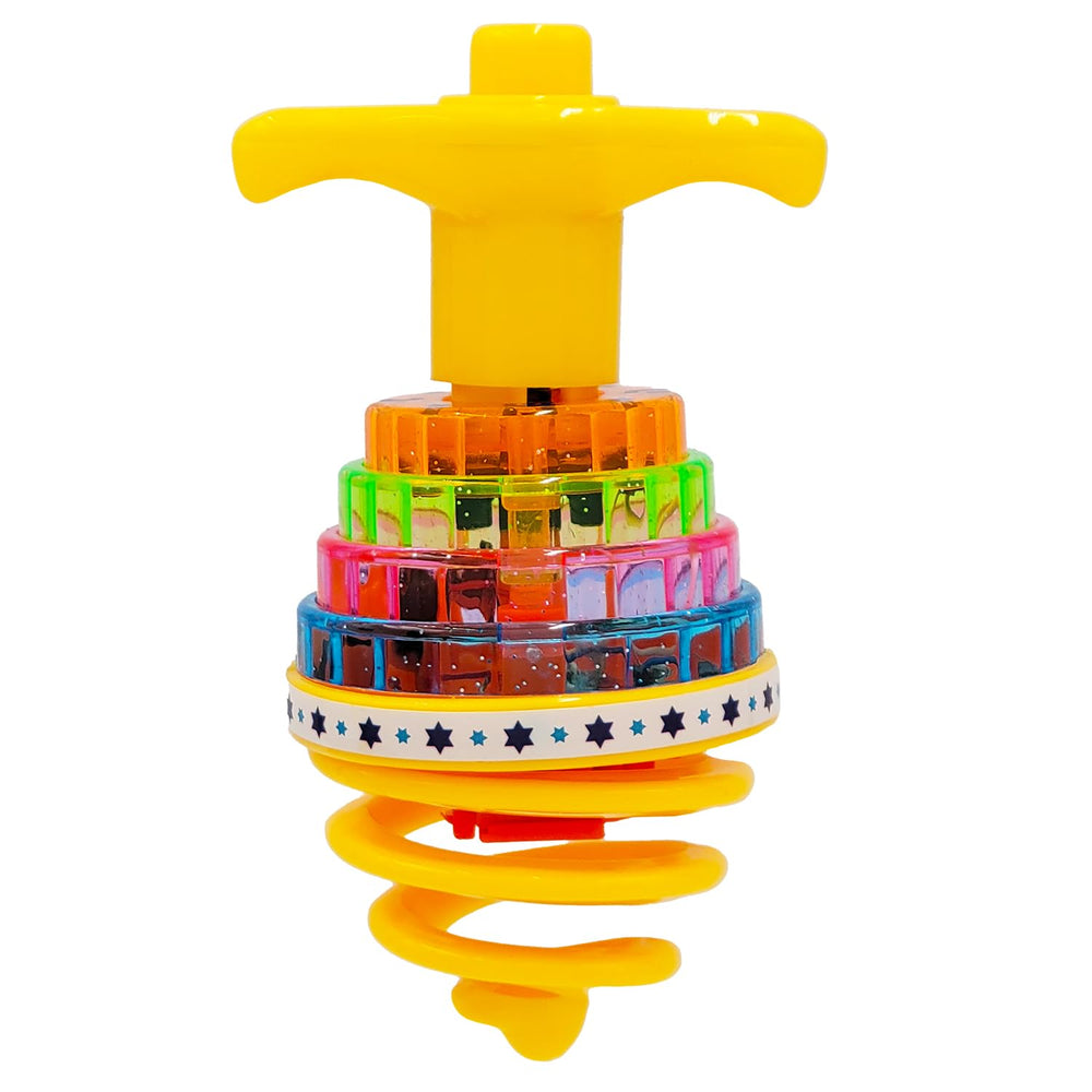 The Dreidel Company party favor toy provides a reusable Hanukkah keepsake.