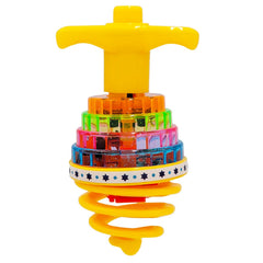 The Dreidel Company party favor toy provides a reusable Hanukkah keepsake.