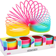 The Dreidel Company plastic coil spring multicolor toy for party favors and play