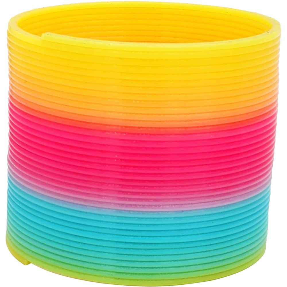 Durable plastic coil spring from The Dreidel Company for hours of fun