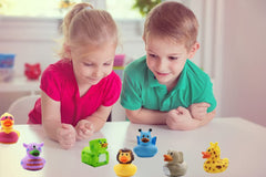The Dreidel Company ducks brighten summer pool days and outdoor play.