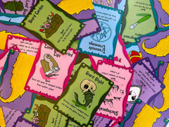 Beard Wizards spell cards offer playful strategic options.