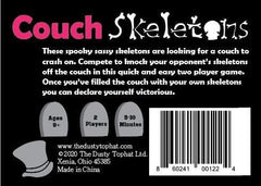 The Dusty Tophat Couch Skeletons gift-pack offers a quirky, quick-night gift.