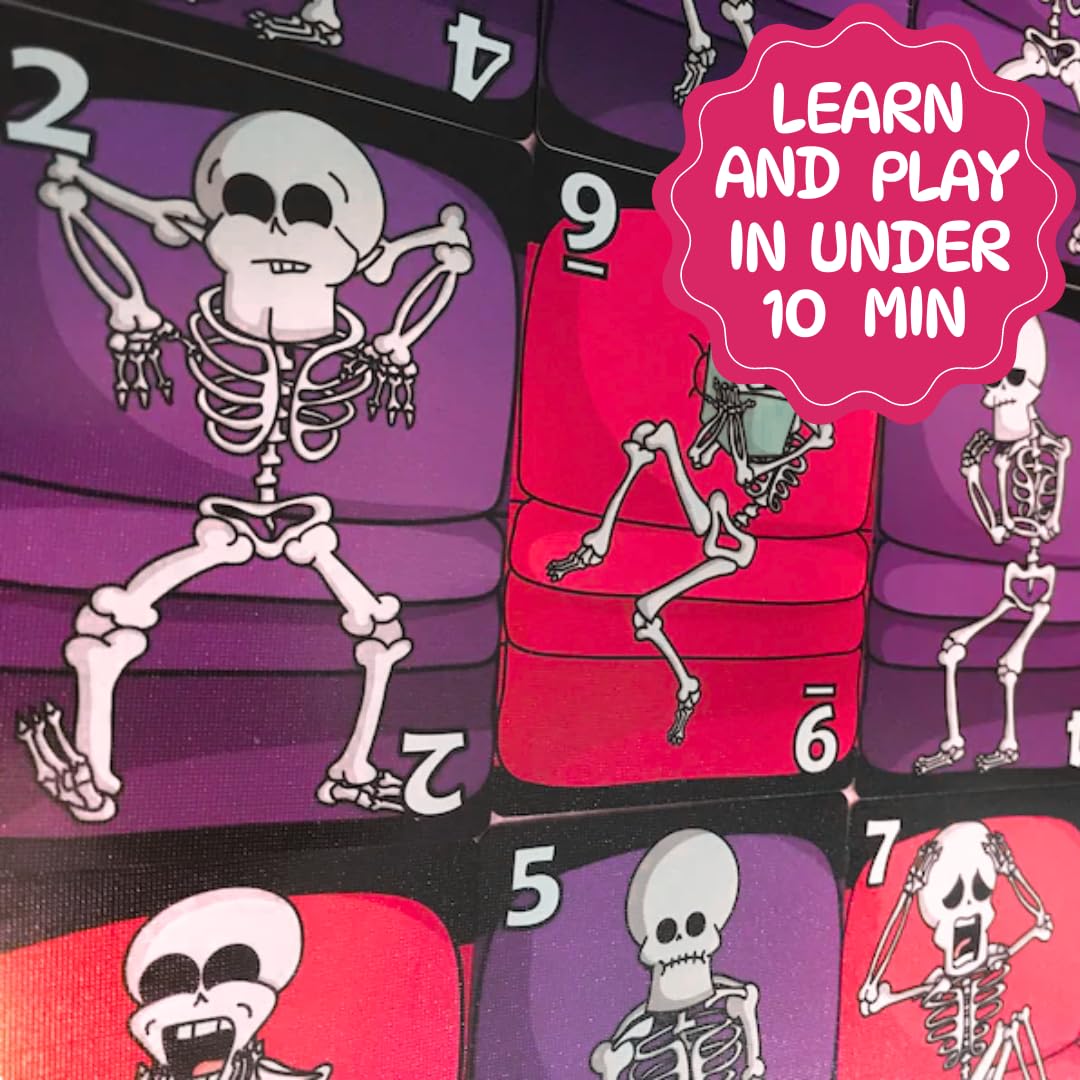 The Dusty Tophat Couch Skeletons play area set up for quick two-player rounds.