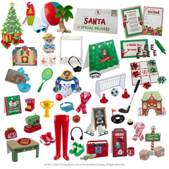 The Elf on the Shelf arrival departure prop captures special moments